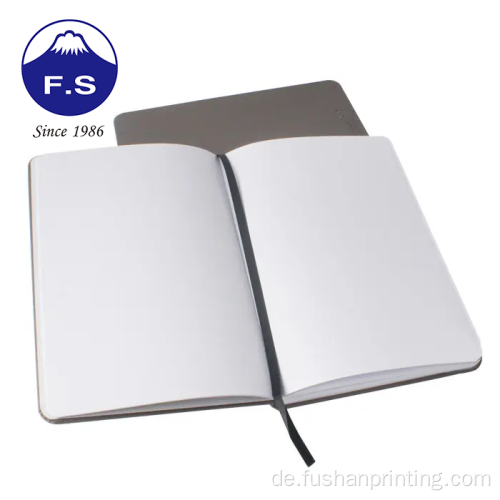 PU Leder Hardcover Daily Focus Planer Notebook -Druck